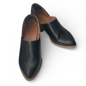 Cynthia Rowley black leather shoes